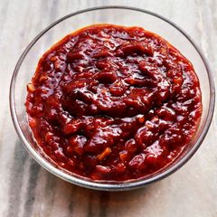 A picture of Schezwan Sauce.