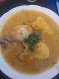 Cazuela de pollo con chuchoca