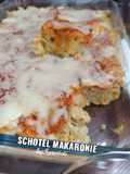 Schotel makaronie sayuran saus bolongnise