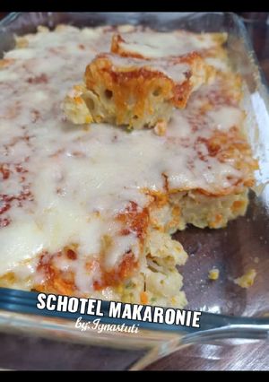 Foto resep Schotel makaronie sayuran saus bolongnise