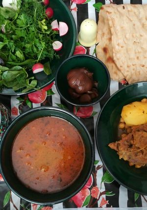 عکسی از دستور آبگوشت عالی