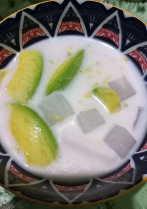 Foto resep Es alpukat simpel mudah