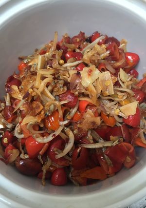 Foto resep Tumis tangkil teri