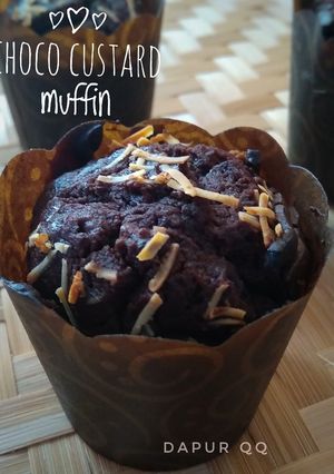 Foto resep Choco custard muffin