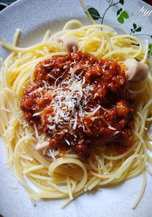 Foto resep Spagheti bolognese