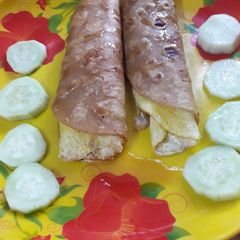 A picture of Eggs roll.