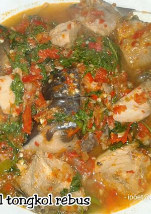 Foto resep Kuah tongkol rebus pedas