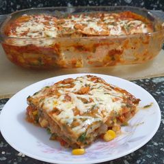A picture of Vegetable Lasagne.