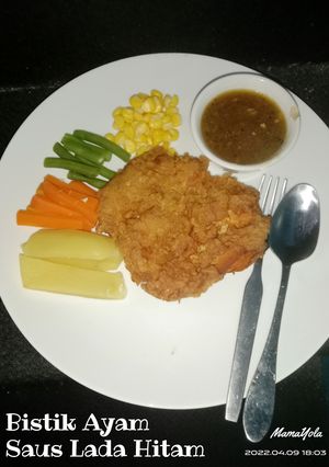 Foto resep Bistik Ayam Saus Lada Hitam