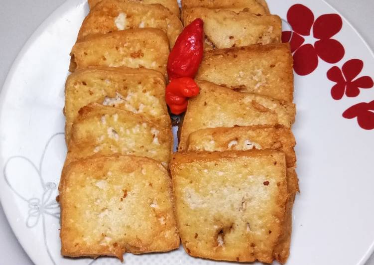 Cara Gampang memasak TAHU GORENG BUMBU REMPAH RENYAH 😍, Lezat