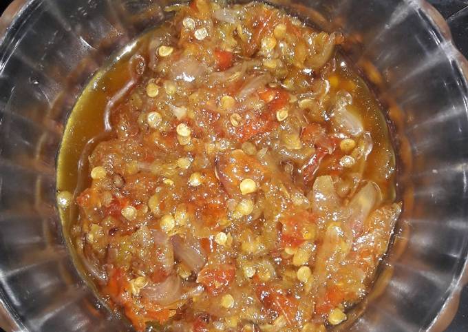 Sambal bawang merah/sambal berambang