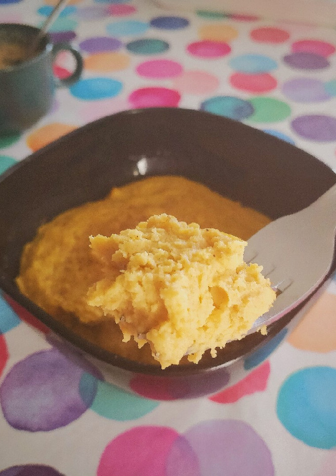 Una foto de Mugcake de Calabaza