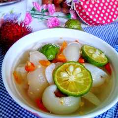 A picture of Asinan Rambutan.