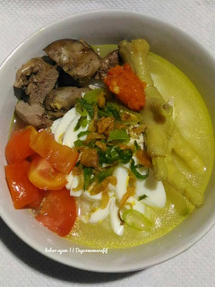 Foto resep Bubur ayam kuah kuning