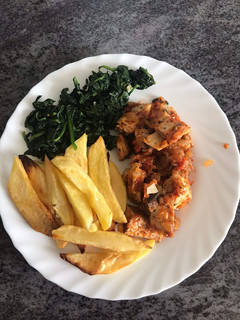 Foto principal de Atún fresco con salsa