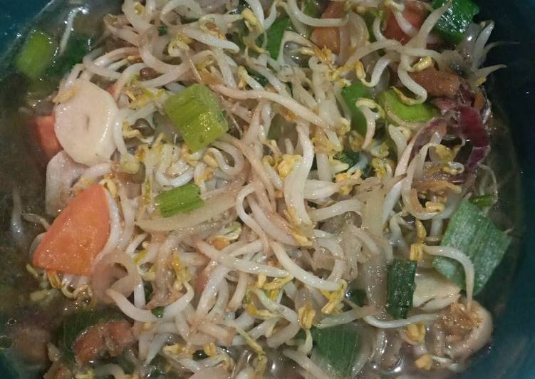 Tumis Taoge ikan asin🥰