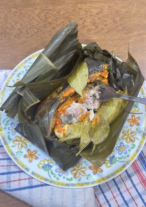 Foto resep Pepes Patin Pedas