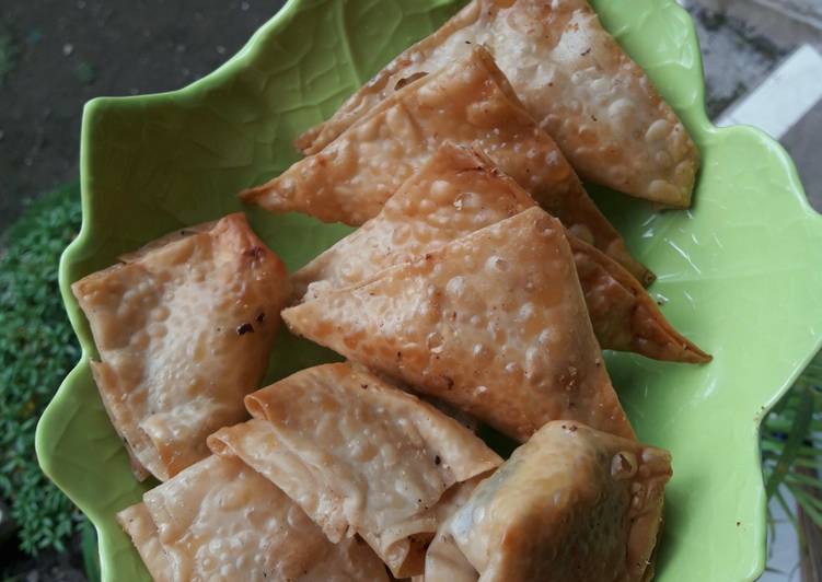 Cara Gampang Membuat Pangsit Goreng Anti Gagal