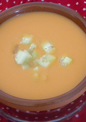 Una foto de Gazpacho andaluz