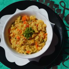 A picture of Masala Oats.