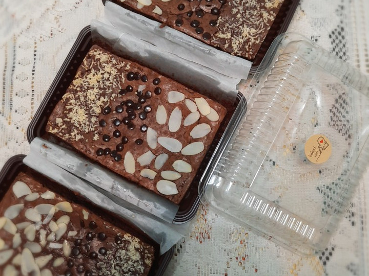 Resep Chewy melt Brownies Irit Untuk Jualan