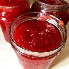 Strawberry and Apple Jam A picture of Strawberry and Apple Jam.