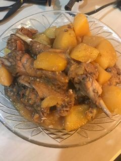 Foto resep Ayam masak kentang