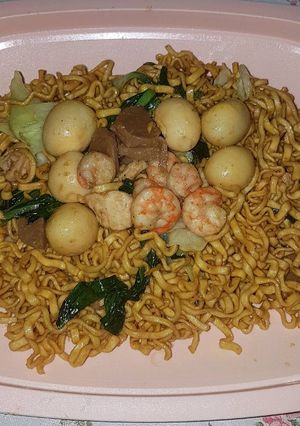 Foto resep Mie goreng praktis