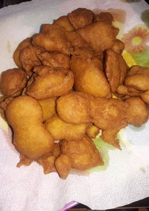 A picture of Beans cake (akara) breakfast special for saturdays.