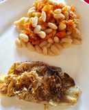 Merluza al horno con cebolla 🤩😼