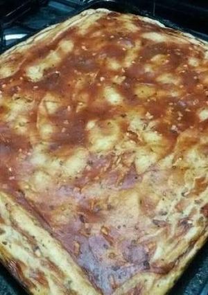 Una foto de Pizza rellena