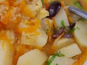 Una foto de quinoa con algas