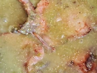 Chuletas de cerdo en salsa verde