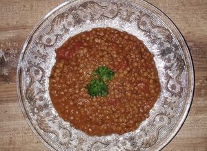 Une photo de Lentilles à la marocaine ou Lahdess
