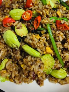 Foto resep Nasi goreng pete