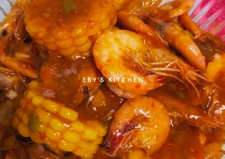 PATUT DICOBA! Resep Rahasia Udang Saos Padang