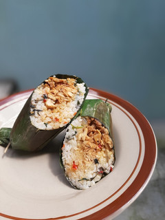 Foto resep Nasi bakar ayam kemangi