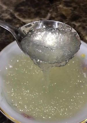 Hình của món Yến chưng đường phèn dưỡng nhan, tăng để kháng.