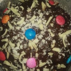 A picture of Choco biscuit cake.