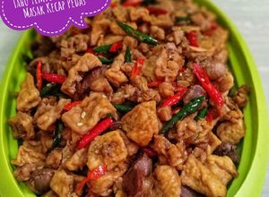 Foto resep Tahu Tempe Ati Ampela Masak Kecap Pedas
