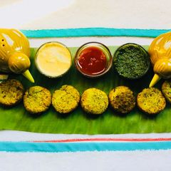 A picture of #Hara-Bhara kababs.