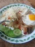 Nasi goreng margarine beras basmati