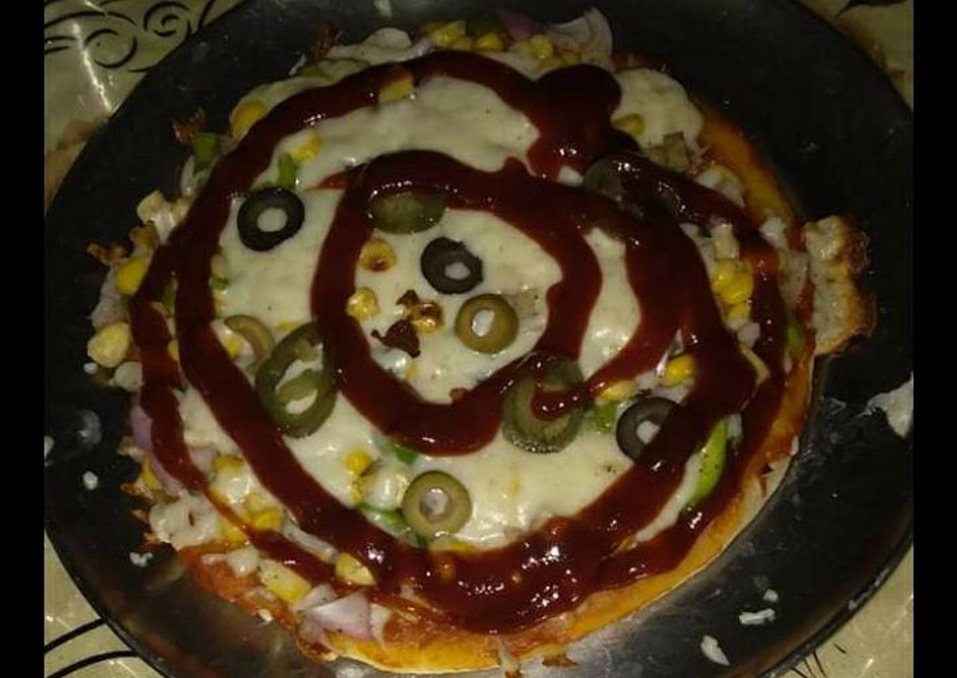 Easiest Way to Make Speedy Veg pizza