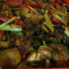 A picture of Tongkol suir pedas manis.