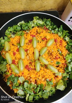 A picture of Jain pulao.