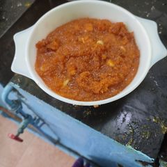 A picture of #RSC#Rava Pineapple Kesari#Rakhi bandhan Special home made sweet.
