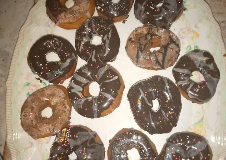 Easiest Way to Prepare Ultimate Glazed doughnuts