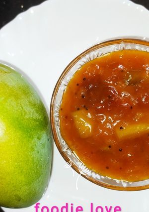 A picture of Mango pachidi.