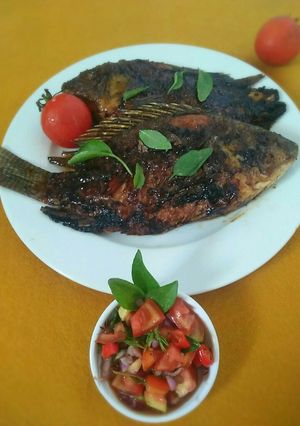 Foto resep Ikan Bakar Sambal Salsa