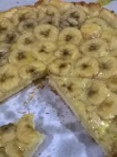 Una foto de Tarta masa frola de banana